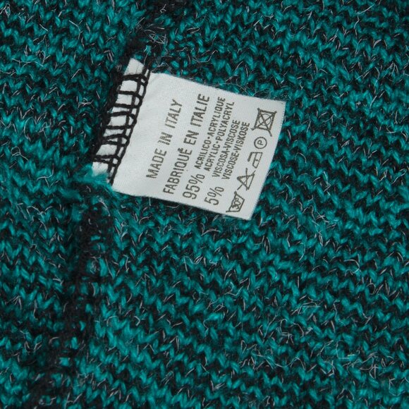 Black Star (Italy) 80s, Jacquard, Melange Yarn - Picture 5 of 5